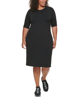 DKNY Women's Bodycon Dress Black Size 3X