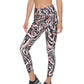 DKNY Women's Marble Print Sports Bra Black
