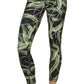 DKNY Women's Electric Shock Printed 7/8 Leggings Yellow Size X-Small