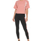 DKNY Women's Logo T-Shirt Red Size Large