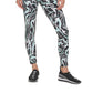 DKNY Women's Sport Marble Print 7/8 Leggings Blue Size Medium