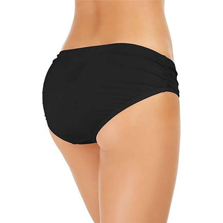 Michael Kors Women's Hipster Bottom Bikini Swim Black Size Large
