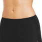 Coco Reef Women's Solid Slit Swim Skirt Swimsuit Black Size Small