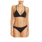 Vince Camuto Women's Riviera Molded Bikini Top Women's Swimsuit Black