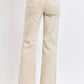 Judy Blue - Full Size High Waist Distressed Wide Leg Jeans