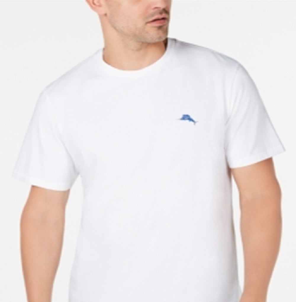 Tommy Bahama Men's Independence Marlin Logo Graphic T-Shirt White Size XXXL