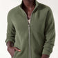 Tommy Bahama Women's Zip Front Stretch Cotton Jacket Green Size Medium