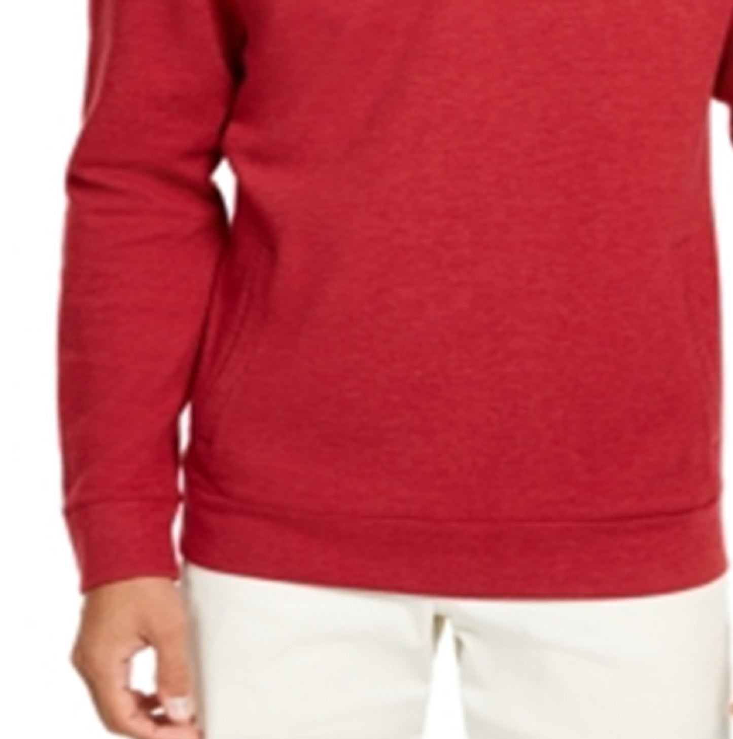 Tommy Bahama Men's Playa Pina Port Quarter Zip Sweatshirt Red Size Small