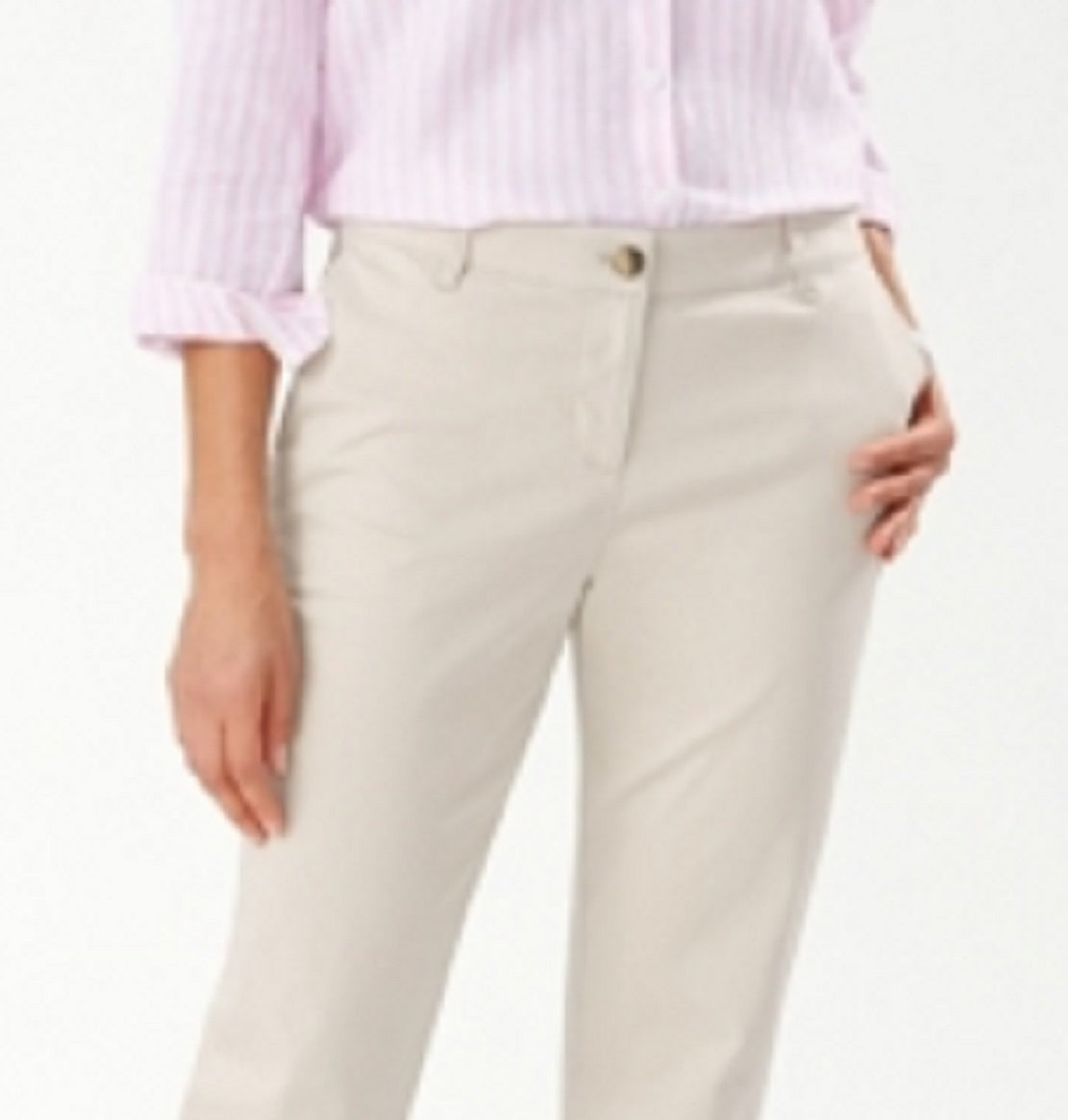 Tommy Bahama Women's Cropped Pants White Size 12