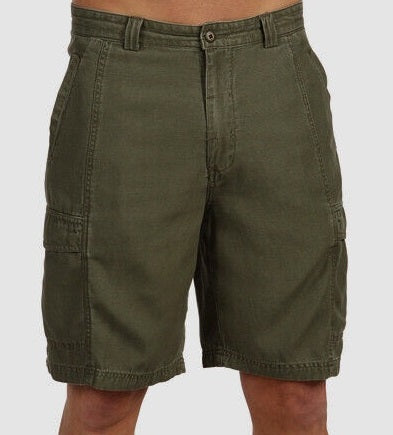 Tommy Bahama Men's Key Grip Cargo Shorts Green Size 33