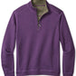Tommy Bahama Men's Quarter Zip Flip Shore Shirt Purple Size X-Large