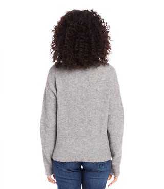 Karen Kane - Mock Neck Boucle Sweater