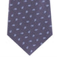 Michael Kors Men's Paisley Slim Neck Tie Gray Size Regular