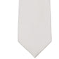 Calvin Klein Men's Scallop Slim Textured Tie White Size Regular