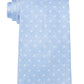Michael Kors Men's Textured Dot Print Neck Tie Blue Size Regular