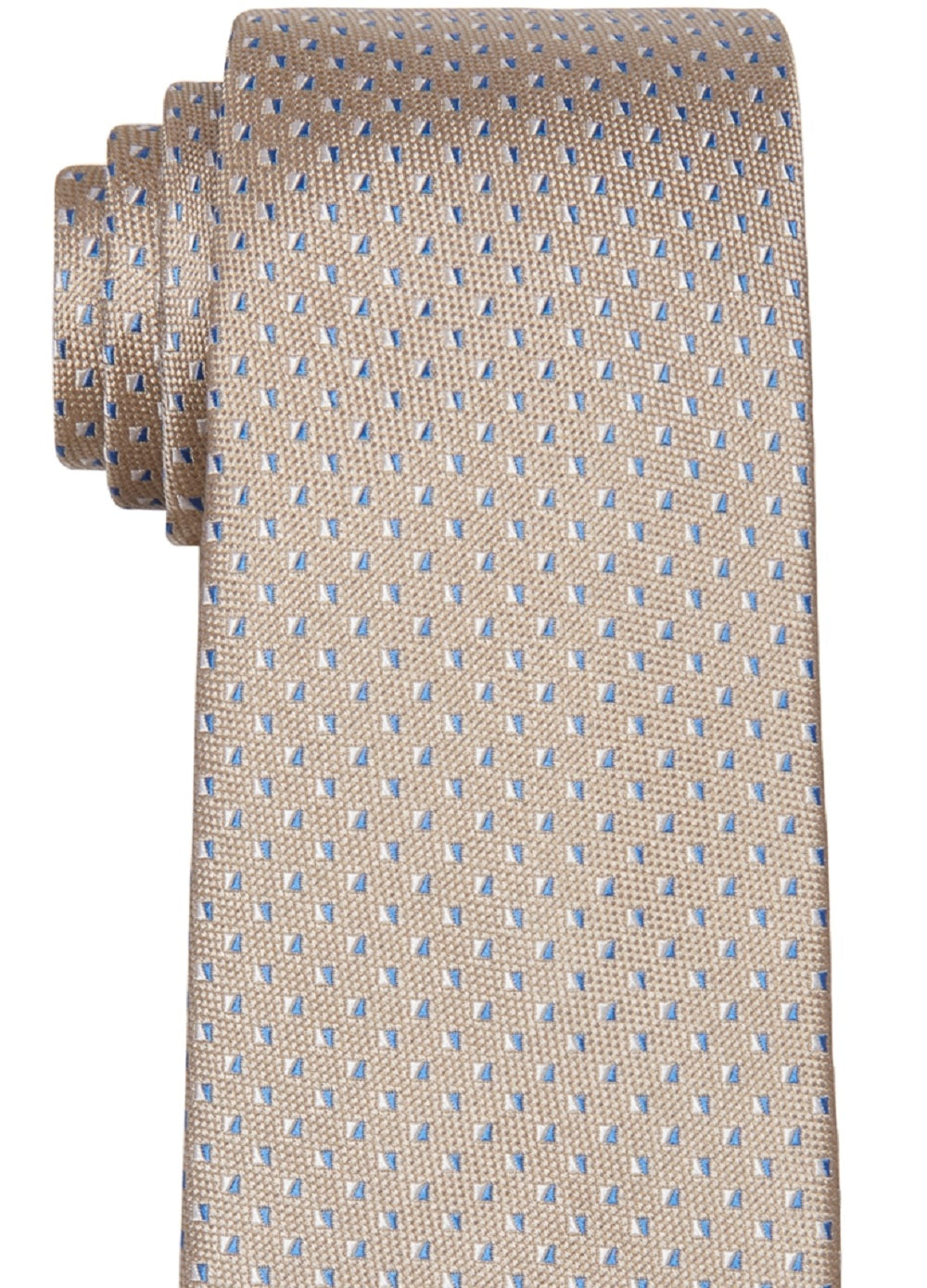 Michael Kors Mens Silk Classic Neck Tie Brown Size Regular