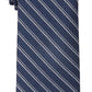 Tommy Hilfiger Men's Indigo Stripe Slim Tie Blue Size Regular