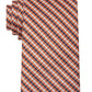 Tommy Hilfiger Men's Classic Micro Check Tie Orange Size Regular