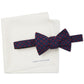 Tommy Hilfiger Men's Neat Pre Tied Bow Tie & Solid Pocket Square Set Red Size Regular