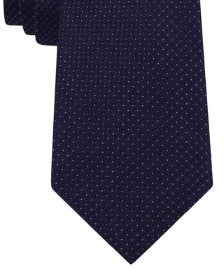 Calvin Klein Men's Micro Solid Tie Blue Size Regular