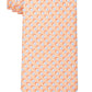 Michael Kors Men's Classic Shadow Square Tie Orange Size Regular