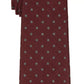 Michael Kors Men's Classic Dot Print Tie Red Size Regular