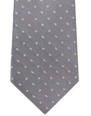 Michael Kors Men's Classic Pip Neat Tie Gray Size Regular