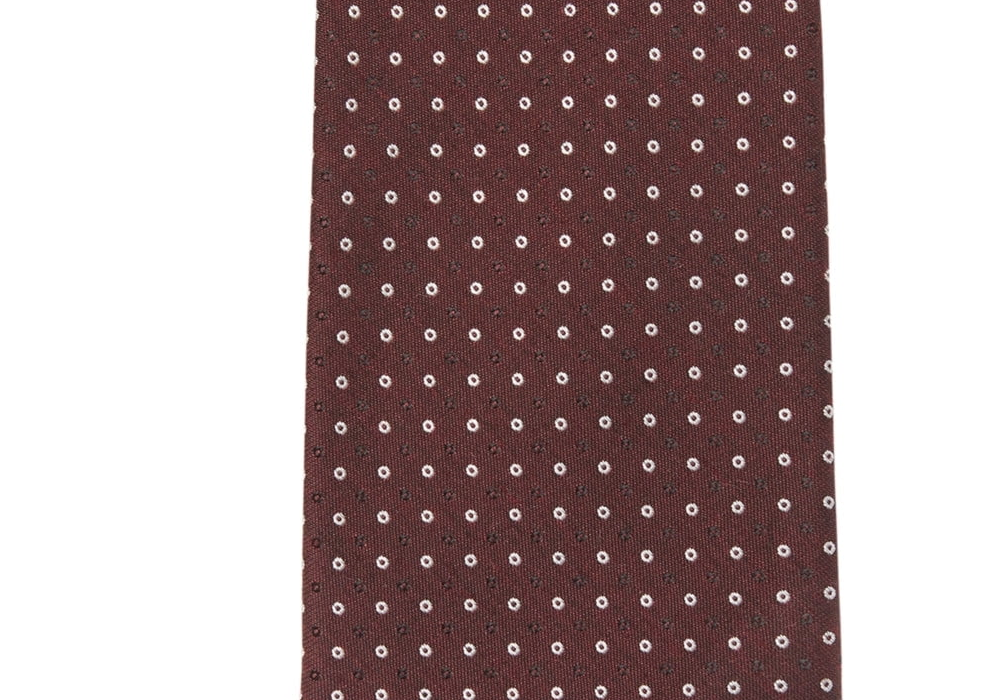 Calvin Klein Mens Classic Tie Dot Red One Size