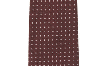 Calvin Klein Mens Classic Tie Dot Red One Size