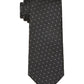 Calvin Klein Men’s Flower Dot Tie Gray One Size