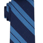 Ralph Lauren Men's Slim Double Stripe Tie Blue Size Regular