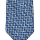 Michael Kors Men's Linear Print Tie Blue Size Regular