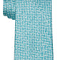 Michael Kors Men's Linear Print Tie Green Size Regular