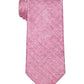 Michael Kors Men's Geometric Print Tie Pink Size Regular