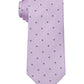 Michael Kors Men's Textured Circle Print Tie Purple Size Regular