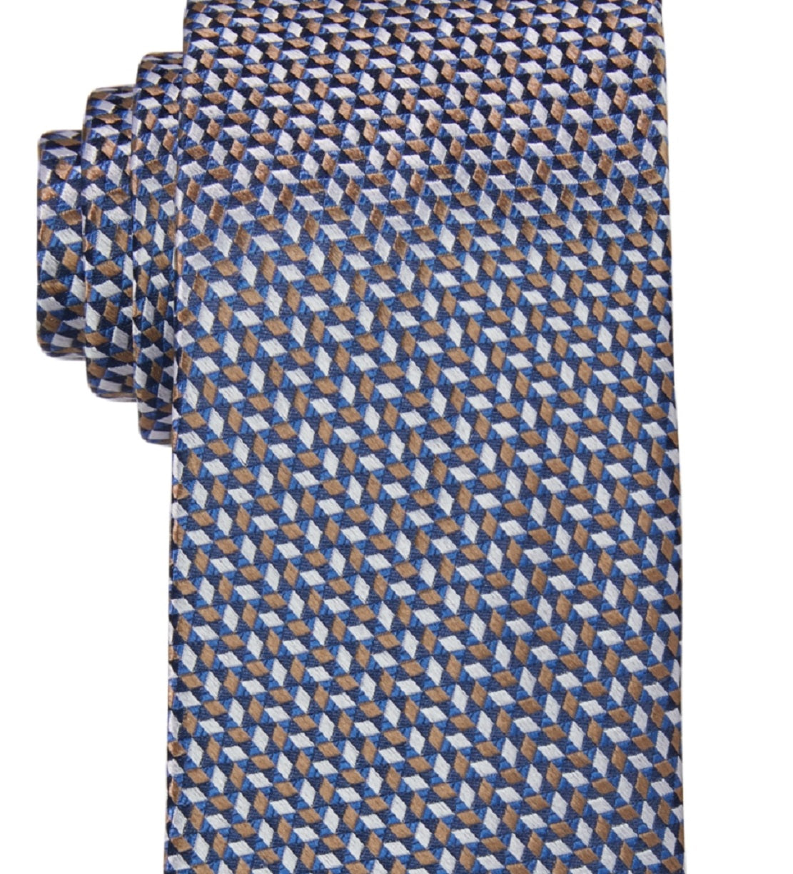 Michael Kors Men's Optical Tie Brown Size Regular