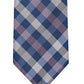 Michael Kors Men's Plaid Tie Purple Size Regular