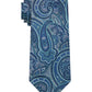 Michael Kors Men's Paisley Tie Green Size Regular