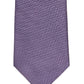 Calvin Klein Men's Basketweave Solid Tie Purple Size Regular