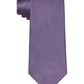 Calvin Klein Men's Basketweave Solid Tie Purple Size Regular