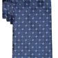 Calvin Klein Men's Diamond Grid Tie Blue Size Regular