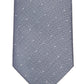 Calvin Klein Men's Fleck Herringbone Tie Gray Size Regular