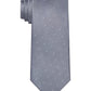 Calvin Klein Men's Fleck Herringbone Tie Gray Size Regular