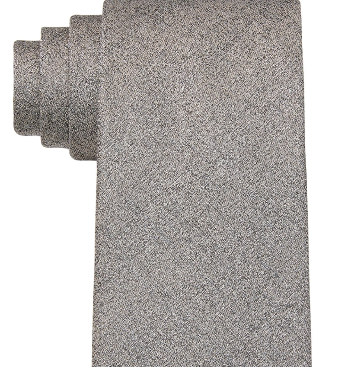 Calvin Klein Men's Heathered Solid Tie Beige Size Regular