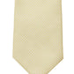 Calvin Klein Men's Mini Check Tie Yellow Size Regular