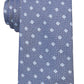 Calvin Klein Men's Multi Texture Neat Tie Blue Size Regular