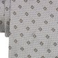 Calvin Klein Men's Multi Texture Neat Tie Beige Size Regular