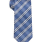 Calvin Klein Men's Seasonal Check Tie Blue Size Regular
