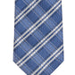 Calvin Klein Men's Seasonal Check Tie Blue Size Regular