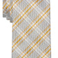 Calvin Klein Men's Seasonal Check Tie Orange Size Regular